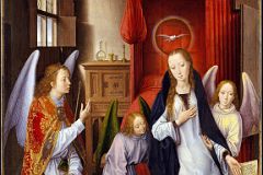 22 The Annunciation - Hans Memling 1480-89 - Robert Lehman Collection New York Metropolitan Museum Of Art.jpg